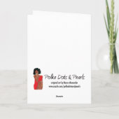 "Kaal Man" prettige feestdagen (plural:) Kaart (Achterkant)