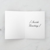 "Kaal Man" prettige feestdagen (plural:) Kaart (Binnen)