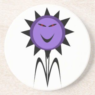 Kaambloem Kawaii Gothic Halloween Onderzetters
