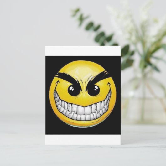 Kaamgezicht Briefkaart (Staand voorkant)