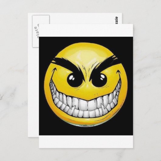 Kaamgezicht Briefkaart (Voorkant / Achterkant)