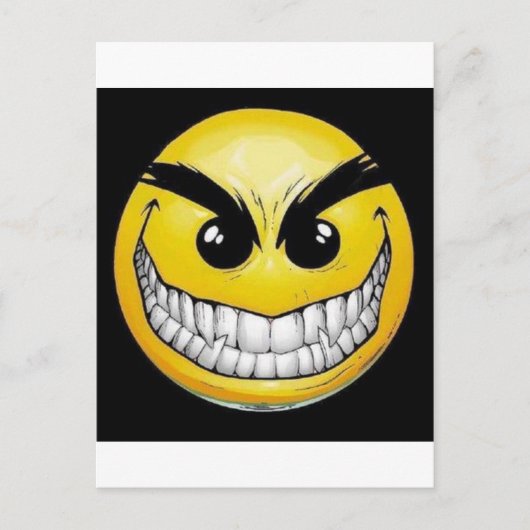 Kaamgezicht Briefkaart (Voorkant)