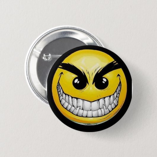 Kaamgezicht Ronde Button 5,7 Cm (Voorkant /achterkant)