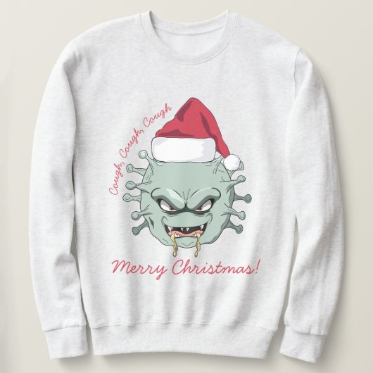 Kaamkerstvirus Trui (Design voorkant)