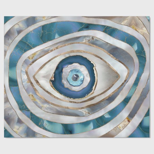 Kaamogen Minerale texturen en goud Cadeaupapier (Vlak)