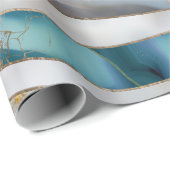 Kaamogen Minerale texturen en goud Cadeaupapier (Rol Hoek)