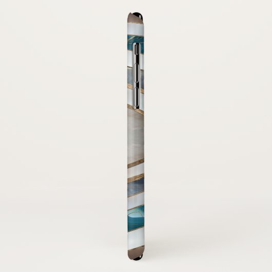 Kaamogen Minerale texturen en goud Case-Mate iPhone Case (Achterkant/links)