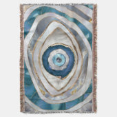 Kaamogen Minerale texturen en goud Deken (Voorkant Verticaal)