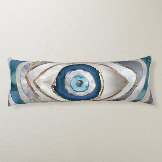 Kaamogen Minerale texturen en goud Lichaamskussen (Achterkant)