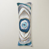 Kaamogen Minerale texturen en goud Lichaamskussen (Voorkant Verticaal)