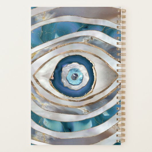 Kaamogen Minerale texturen en goud Planner (Achterkant)