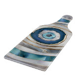 Kaamogen Minerale texturen en goud Snijplank (Hoek)