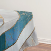 Kaamogen Minerale texturen en goud Tafelkleed (Voorbeeld)