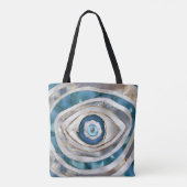 Kaamogen Minerale texturen en goud Tote Bag (Achterkant)
