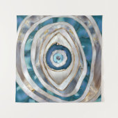 Kaamogen Minerale texturen en goud Wandkleed (Voorkant (horizontaal))