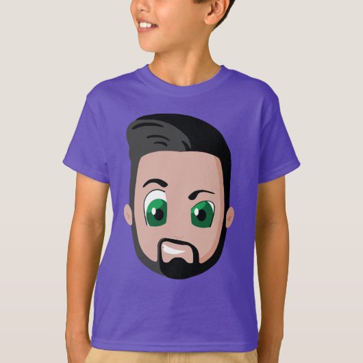 Kaan Kinder T-Shirt Jungs mit Umrandung (Voorkant)