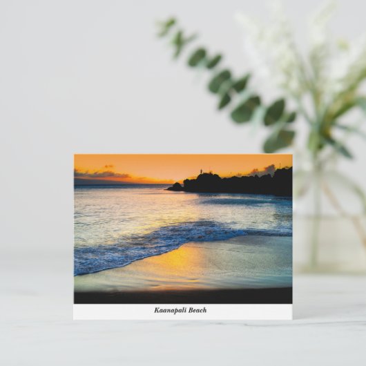 Kaanapali Beach Briefkaart (Staand voorkant)
