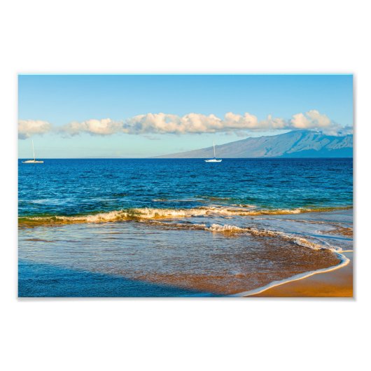 Kaanapali Beach foto afdrukken (Voorkant)