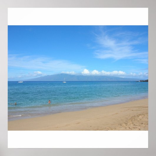 Kaanapali Beach, Maui Poster (Voorkant)