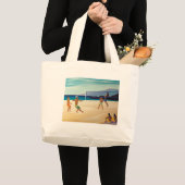 Kaanapali Beach Volleyball Grote Tote Bag (Voorkant (product))