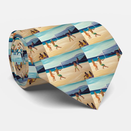 Kaanapali Beach Volleyball Stropdas (Opgerold)