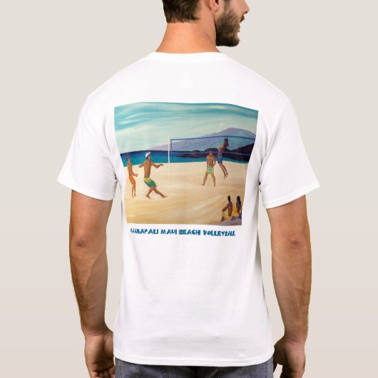 Kaanapali Beach Volleyball T-shirt (Achterkant)