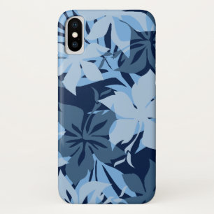Kaanapali Camo Hawaiian Hibiscus iPhone X Hoesje