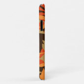 Kaanapali Camo Hawaiian Hibiscus Sinaasappel Case-Mate iPhone Case (Achterkant/rechts)