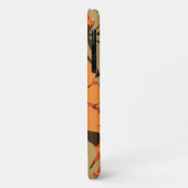 Kaanapali Camo Hawaiian Hibiscus Sinaasappel Case-Mate iPhone Case (Achterkant/links)