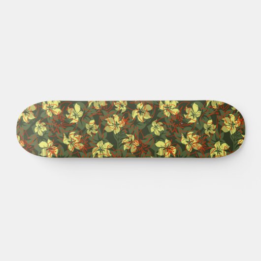 Kaanapali Camo Hawaiian Skateboard (Horizontaal)