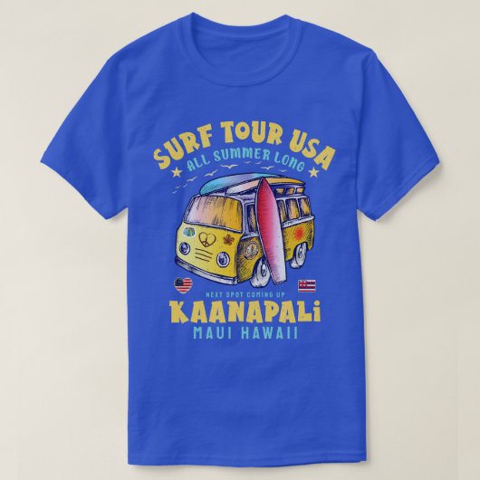 Kaanapali Maui Hawaii T-shirt (Design voorkant)