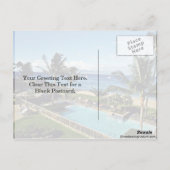 Kaanapali Resorts - Maui Briefkaart (Achterkant)