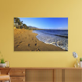 Kaanapali strand, Maui, Hawaï, VS Canvas Afdruk (Insitu (Woonkamer))