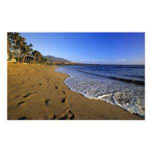 Kaanapali strand, Maui, Hawaii, VS Foto Afdruk