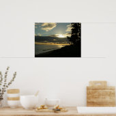 Ka'anapali sunset poster (Keuken)