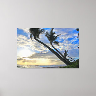 Kaanapali Wrapped Canvas Afdruk