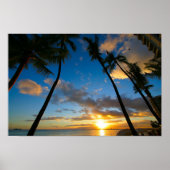 Ka'annapoli Beach Sunset Poster (Voorkant)