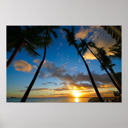 Ka'annapoli Beach Sunset Poster (Voorkant)