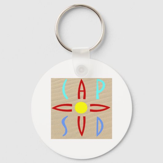 Kaap aan het Zuiden Sleutelhanger (Voorkant)