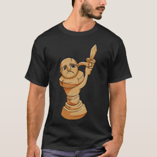 Kaap bij schaap met zwaard t-shirt