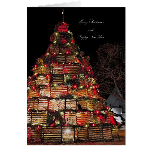 Kaap Bruinvis viert gevouwen kerst Kaart (Voorkant)