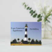 Kaap Canaveral Lighthouse, Briefkaart van Florida (Staand voorkant)