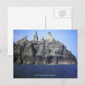 Kaap Castle op het Alaskaschilderijenschiereiland Briefkaart (Voorkant / Achterkant)