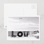 Kaap Charles - Liefde. Briefkaart (Voorkant / Achterkant)