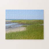 Kaap Cod Bay oceaanstrand Legpuzzel (Horizontaal)