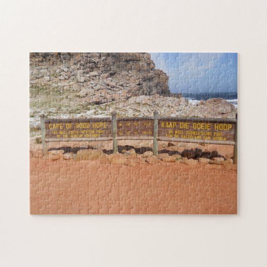Kaap de Goede Hoop Richtingaanduiding. Legpuzzel (Horizontaal)
