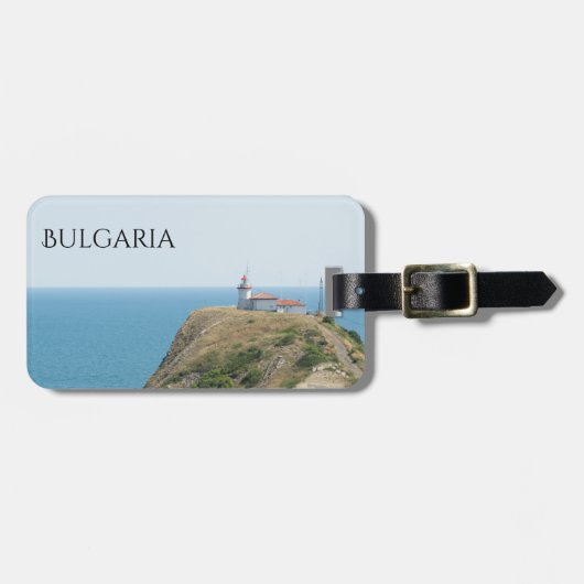 Kaap Emine. Bulgarije Bagagelabel (Voorkant horizontaal)