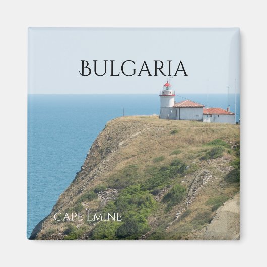 Kaap Emine. Bulgarije Magneet (Voorkant)