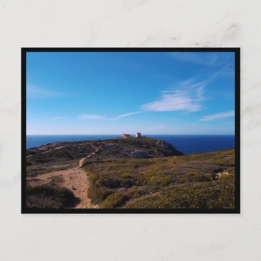 Kaap Espichel (Portugal) Briefkaart (Voorkant)