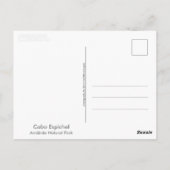 Kaap Espichel (Portugal)  Briefkaart (Achterkant)